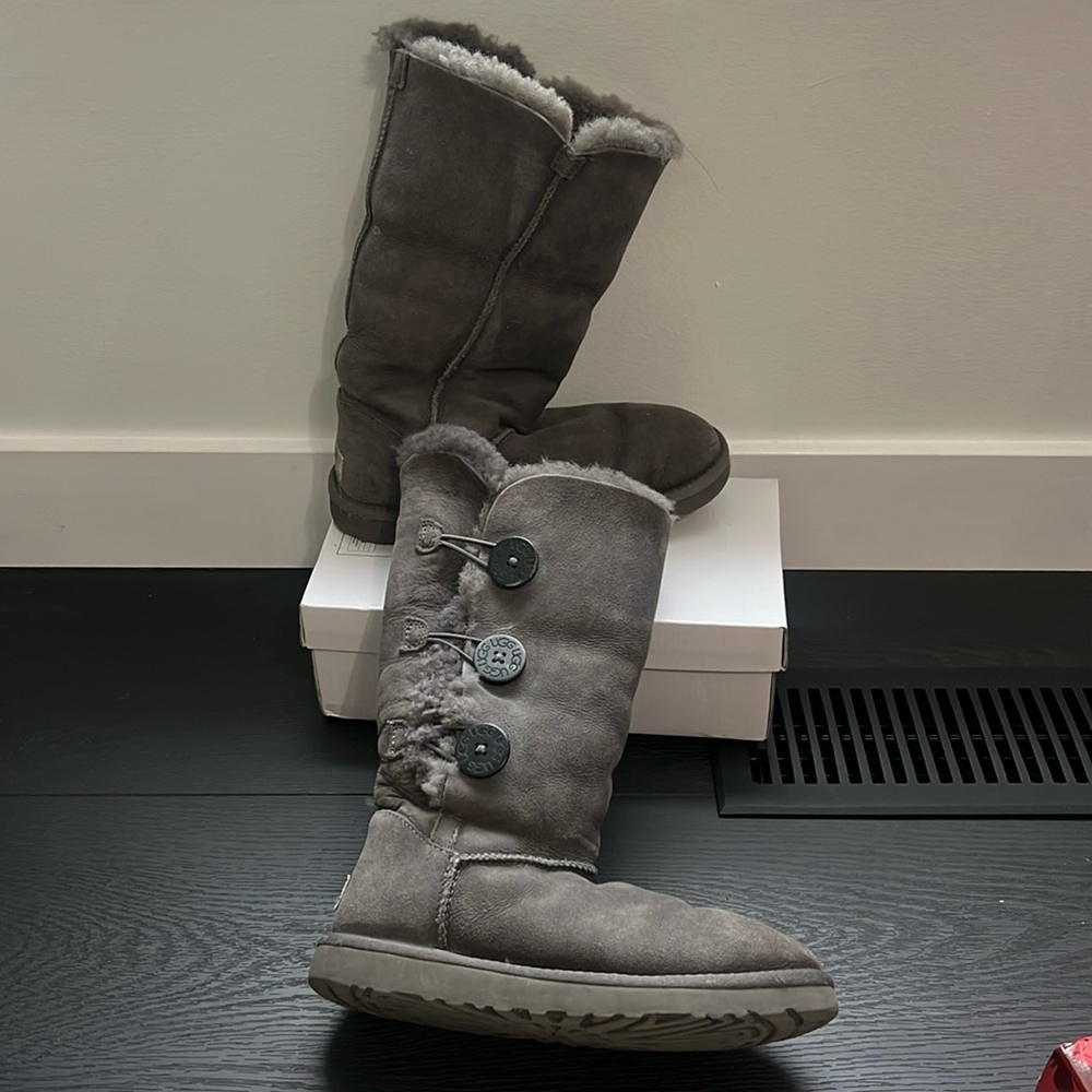 Gray Ugg Boots - image 2